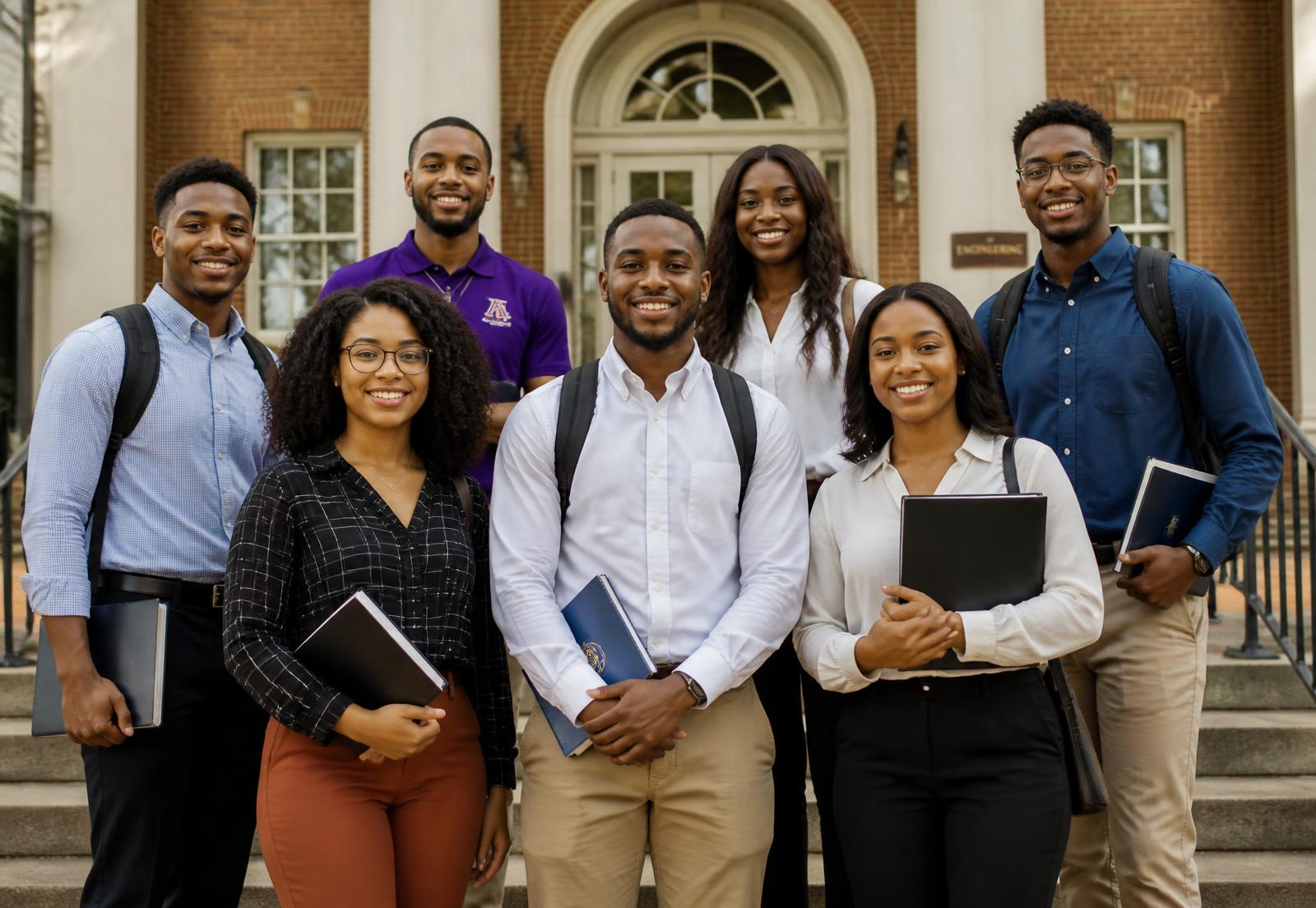 SEAS Scholars cohort on campus